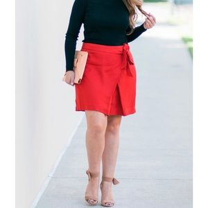 Banana Republic Deep Orange Skirt